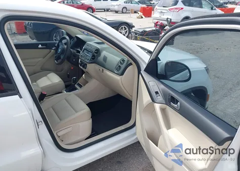 2012 Volkswagen Tiguan Le from USA, damaged, VIN WVGAV7AX2CW577751